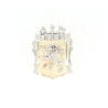 ESCUDO LEON  CON 0,06CT EN DIAMANTES