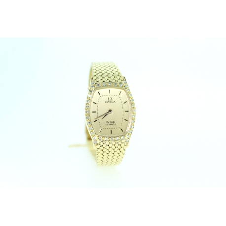 RELOJ OMEGA DE VILLE CON DIAMANTES