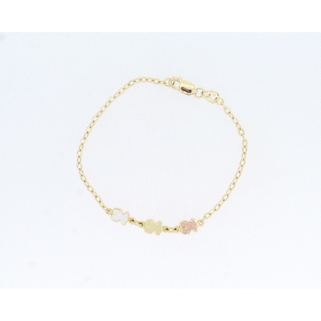 PULSERA TOUS EN ORO DE 18 KT