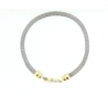 PULSERA TOUS CON ACERO Y ORO DE 18KT