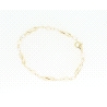 PULSERA EN ORO CON PERLAS