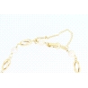 PULSERA EN ORO CON PERLAS