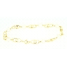 PULSERA EN ORO DE 18KT CON PERLAS