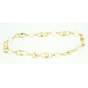 PULSERA EN ORO DE 18KT CON PERLAS