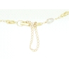 PULSERA EN ORO DE 18KT CON PERLAS