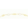 PULSERA EN ORO DE 18KT CON PERLAS