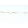 PULSERA EN ORO DE 18KT CON PERLAS