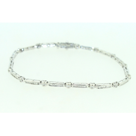 PULSERA EN ORO CON 1,63CT EN DIAMANTES