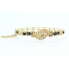 PULSERA EN ORO CON 1,8CT EN BRILLANTES