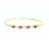 PULSERA EN ORO CON 0,25CT EN BRILLANTES