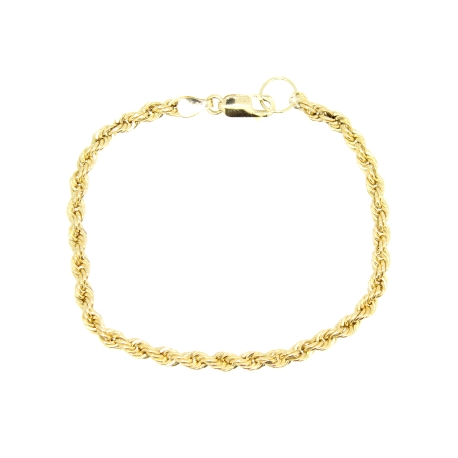 PULSERA CORDON EN ORO DE 18 KT