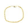 PULSERA CORDON EN ORO DE 18 KT