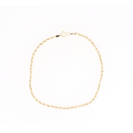 PULSERA CORDON EN ORO