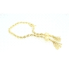 PULSERA CORDON EN ORO DE 18KT