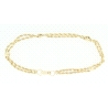 PULSERA DOBLE CORDON EN ORO DE 18KT