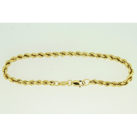 PULSERA CORDON EN ORO DE 18KT