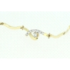 PULSERA EN ORO DE 18KT CON CIRCONITAS