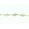 PULSERA EN ORO DE 18KT CON CIRCONITAS