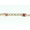 PULSERA EN ORO CON RUBIES