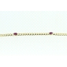 PULSERA EN ORO CON 1,4CT EN RUBIES