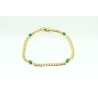 PULSERA EN ORO CON 1,6CT EN ESMERALDAS