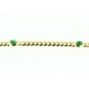 PULSERA EN ORO CON 1,6CT EN ESMERALDAS