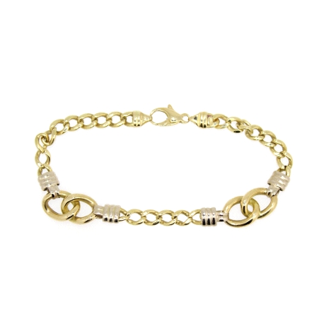 PULSERA DE DISEÑO EN ORO DE 18 KT