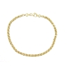 PULSERA ESLABON REDONDO EN ORO