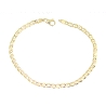 PULSERA MODELO ANCLA EN ORO DE 18 KT