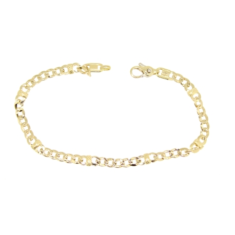 PULSERA DE DISEÑO EN ORO DE 18 KT