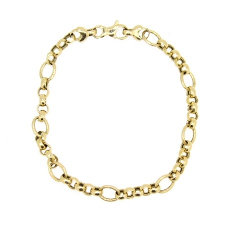 PULSERA DE DISEÑO EN ORO DE 18 KT