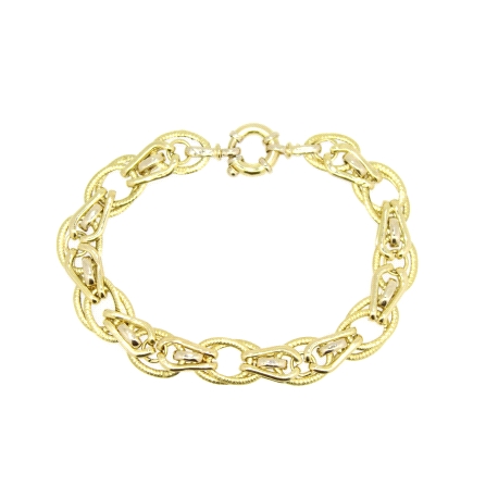 PULSERA DE DISEÑO EN ORO DE 18 KT