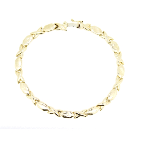 PULSERA DE DISEÑO EN ORO DE 18 KT