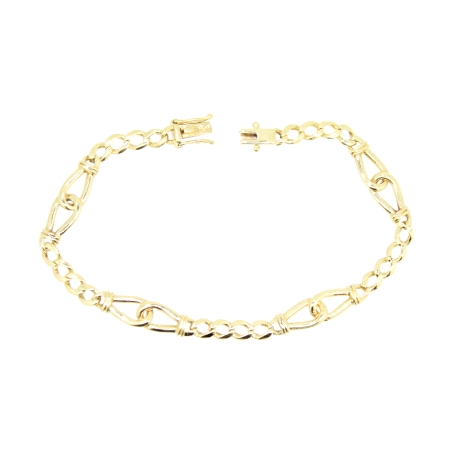 PULSERA DE DISEÑO EN ORO DE 18 KT