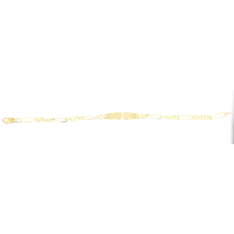 PULSERA BILBAO - BARBADA EN ORO DE 18 KT