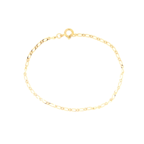 PULSERA MODELO BARBADA EN ORO DE 18 KT