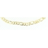 PULSERA ESLABON 3+1 EN ORO DE 18KT