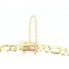 PULSERA ESLABON 3+1 EN ORO DE 18KT