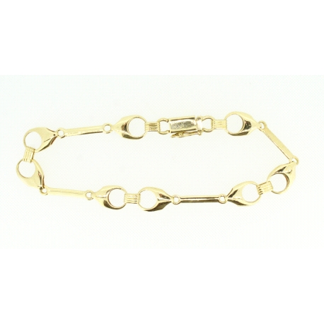 PULSERA DE DISEÑO EN ORO DE 18KT