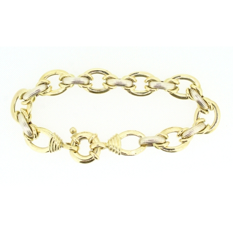 PULSERA DE DISEÑO EN ORO DE 18KT