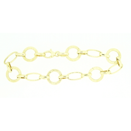 PULSERA DE DISEÑO EN ORO DE 18KT