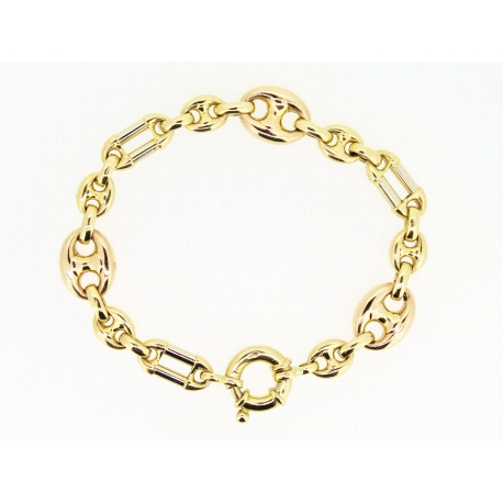 PULSERA DE DISEÑO EN ORO DE 18KT