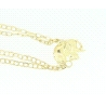 PULSERA ELEFANTE EN ORO DE 18KT