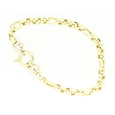 PULSERA DE DISEÑO EN ORO DE 18KT