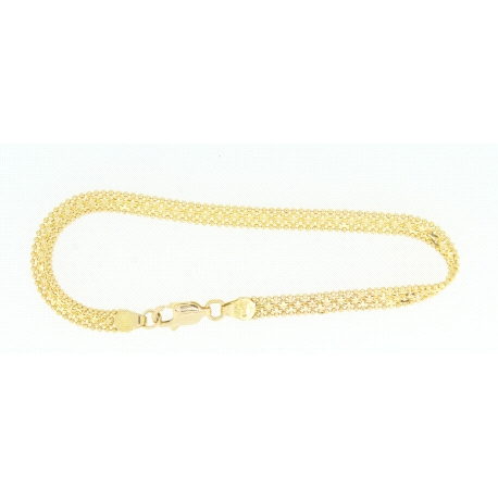 PULSERA DISEÑO EN ORO DE 22KT