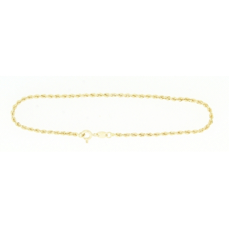 PULSERA CORDON EN ORO DE 18KT