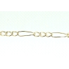 PULSERA BARBADA-BILBAO EN ORO DE 18KT