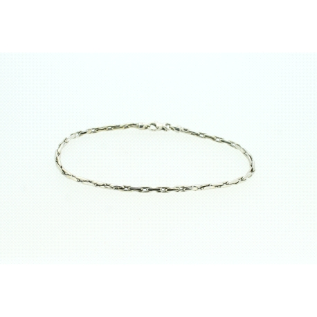 PULSERA EN ORO BLANCO DE 18KT