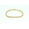 PULSERA MODELO BARBADA EN ORO DE 18KT