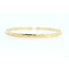 PULSERA RIGIDA LABRADA EN ORO DE 22KT